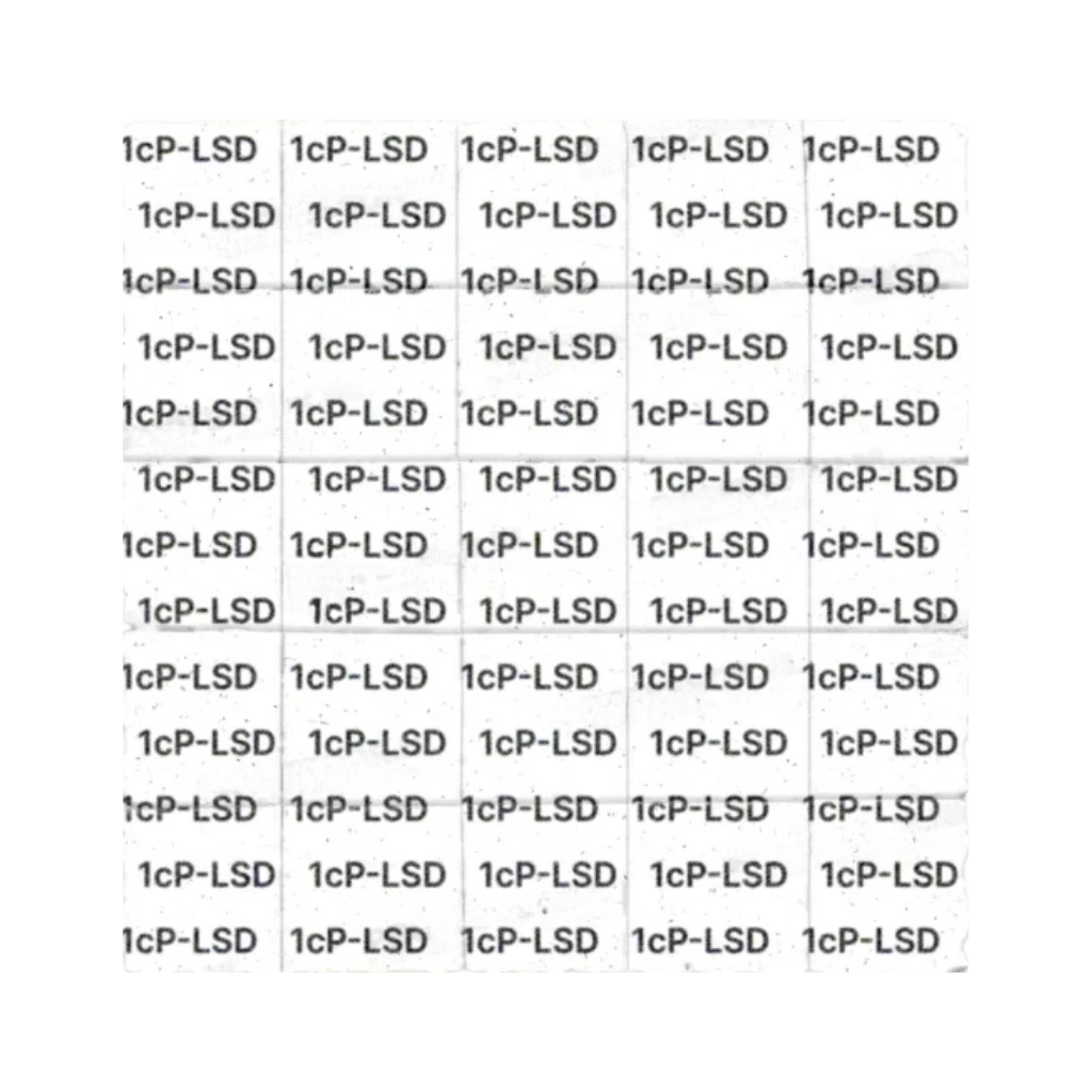 1cP-LSD 100mcg blotter patroon