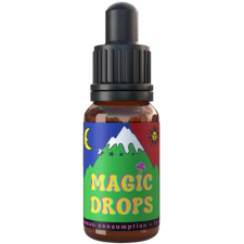 15ml flesje Magic Drops paddo druppels recht van voren 15ml flesje Magic Drops paddo druppels recht van voren