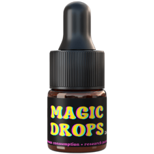 2ml flesje Magic Drops paddo druppels recht van voren 2ml flesje Magic Drops paddo druppels recht van voren